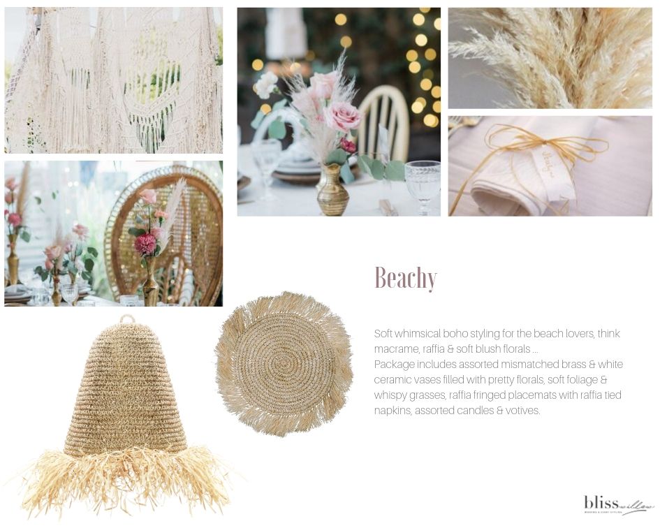 Beach Style Inspiration for your wedding day